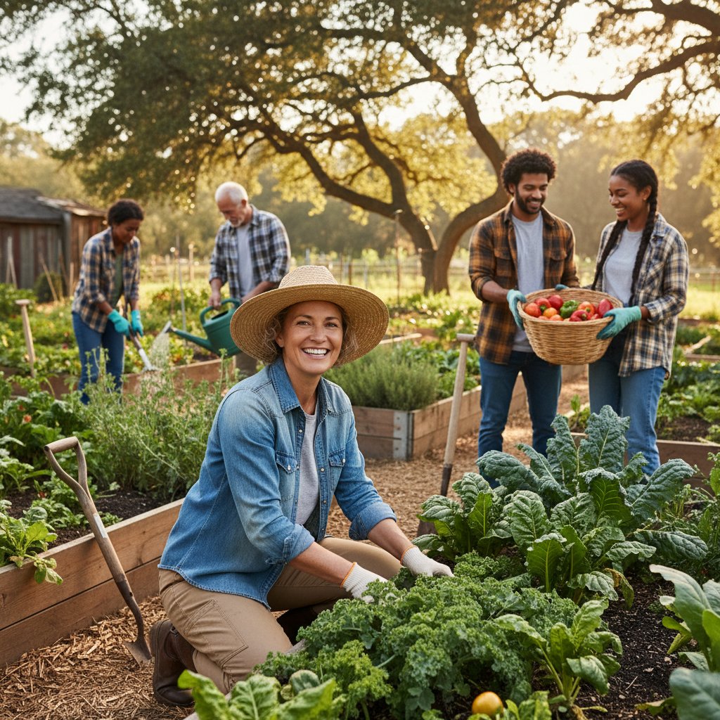 Zespół Brightguide podczas konsultacji ogrodniczych